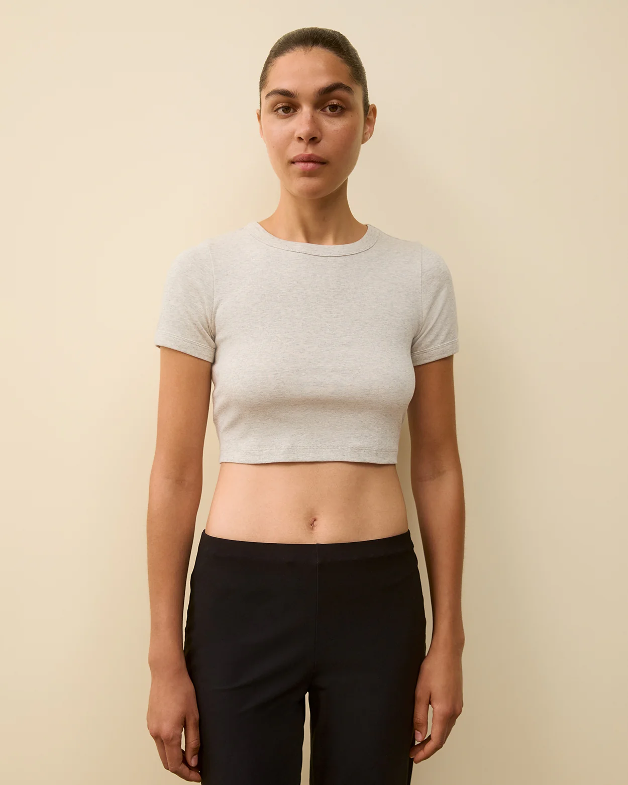 CAR CROP | Heather Grey - Image 2