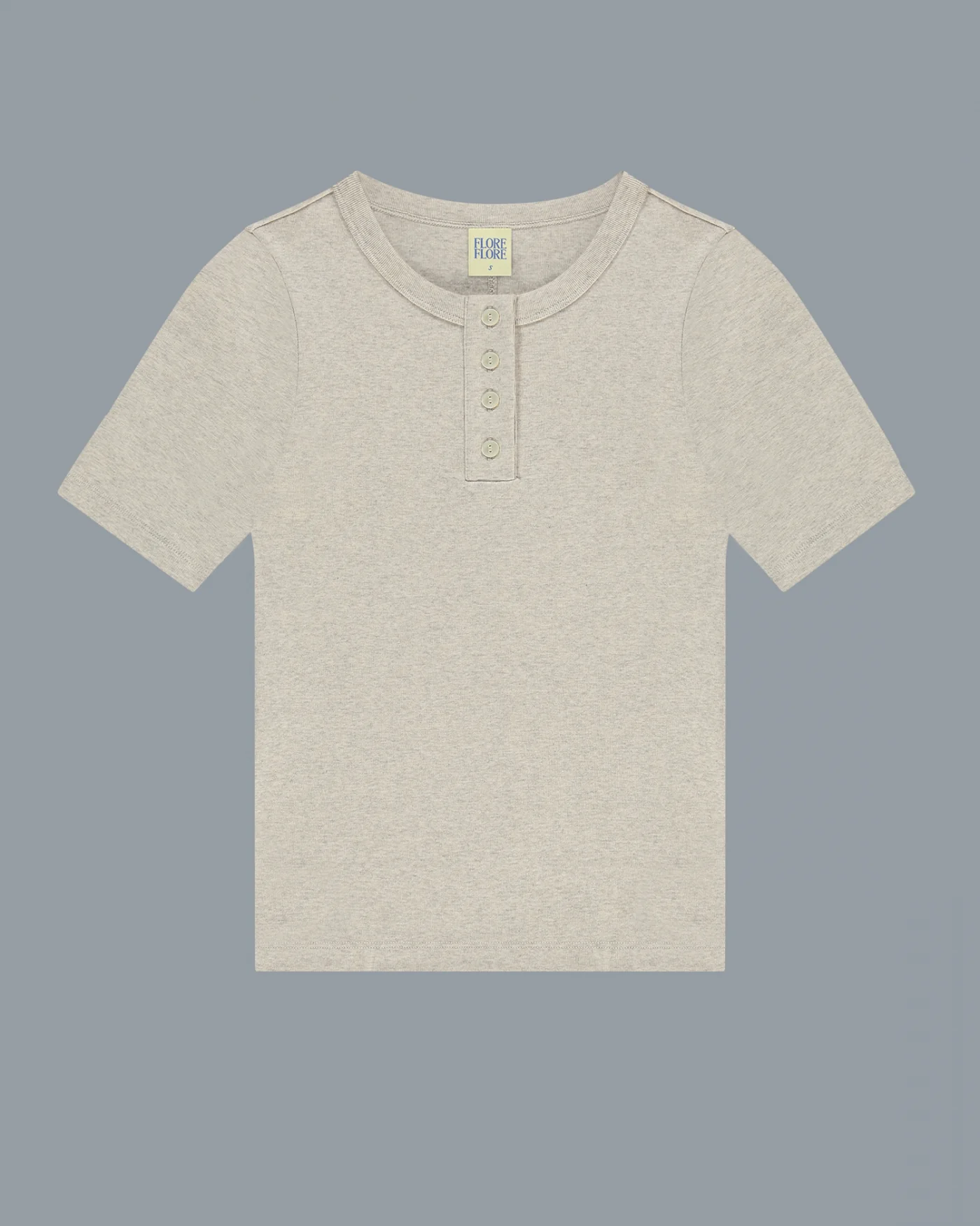 JESS TEE | Heather Grey - Image 5