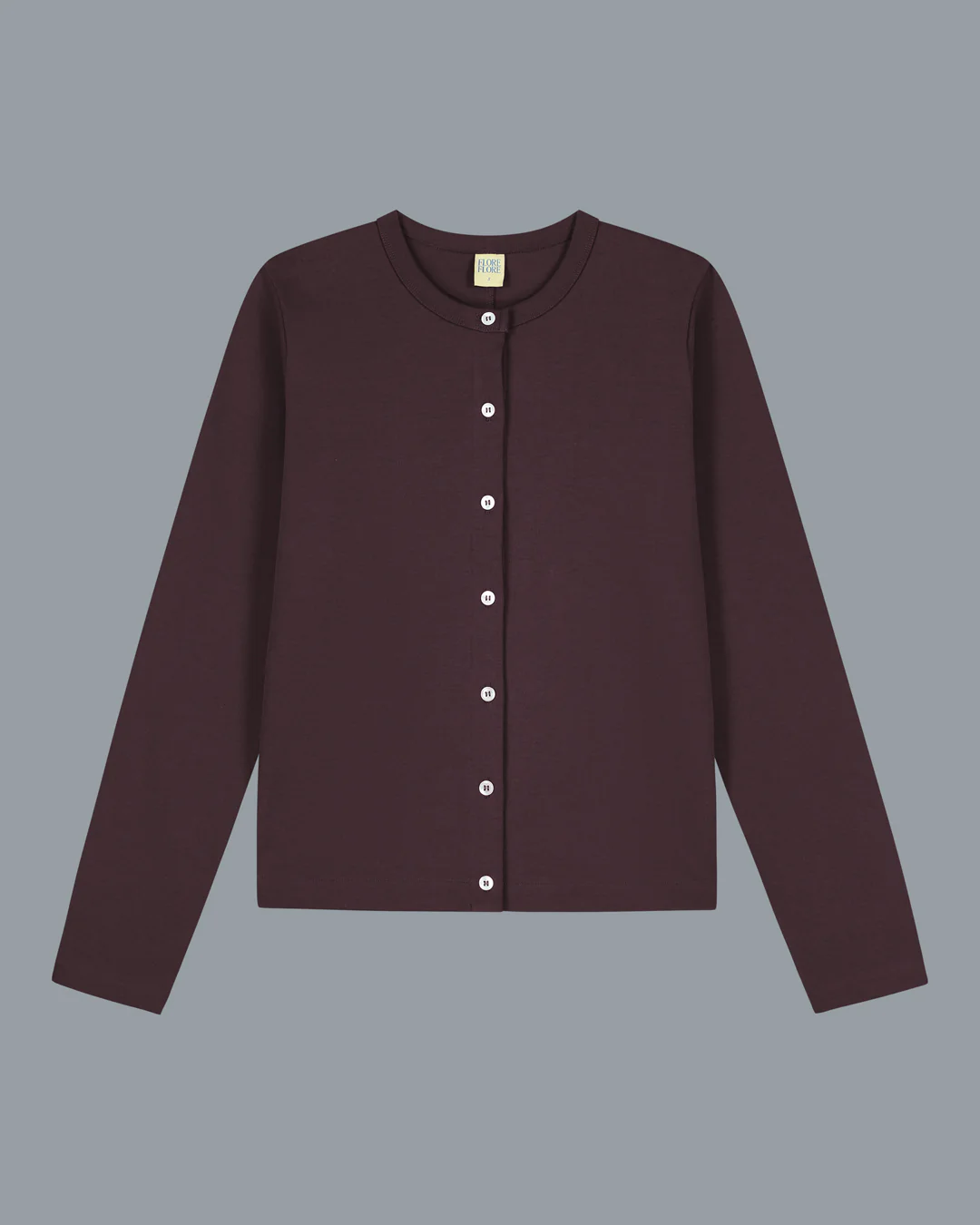 POPPY CARDIGAN | Choco Plum - Image 5